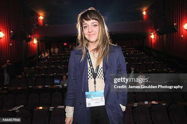 Filmmaker Anna Zlokovic attends 'Music Videos' during the 2015 SXSW Music, Film + Interactive Festival at Alamo Ritz on March 17, 2015 in Austin,...