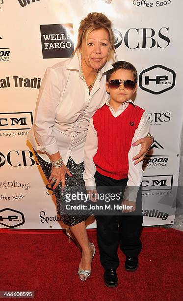 Nancy Borgnine and Anthony Ernest Borgnine attend the 2nd annual Borgnine Movie Star Gala honoring actor Joe Mantegna at the Sportman's Lodge on...