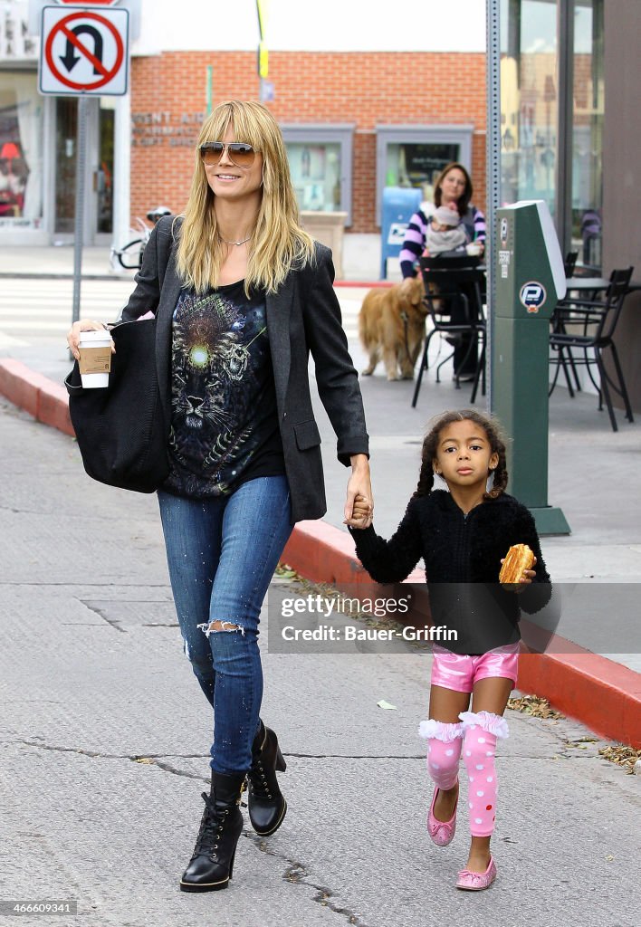 Celebrity Sightings In Los Angeles - February 02, 2014