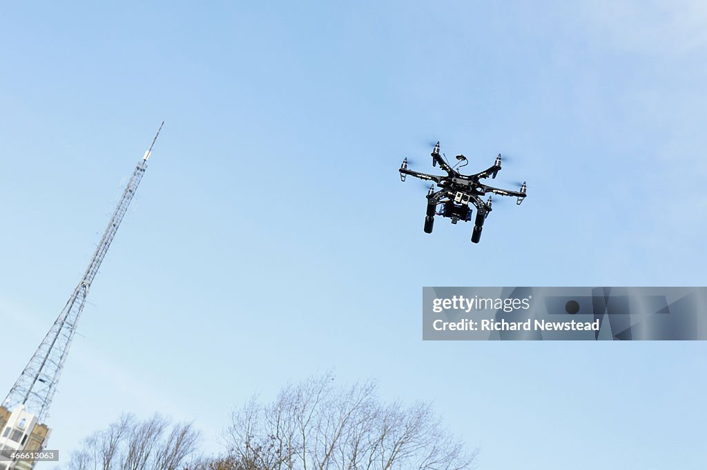 Drone in Flight