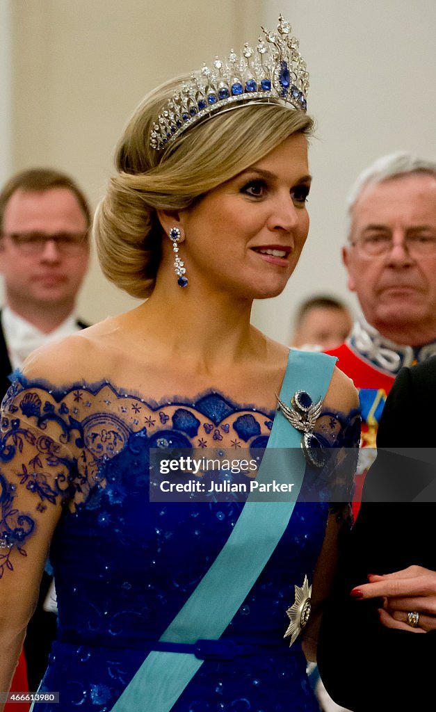 Queen Maxima and King Willem-Alexander of The Netherlands Visit Denmark