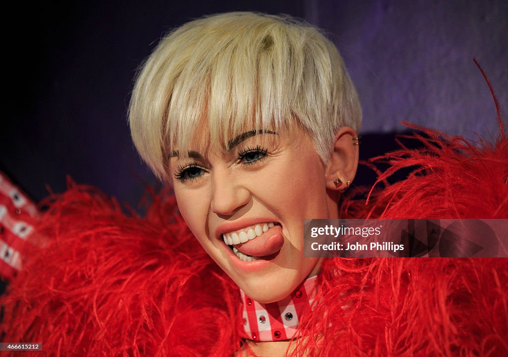 Madame Tussauds Unveil Miley Cyrus Wax Figure