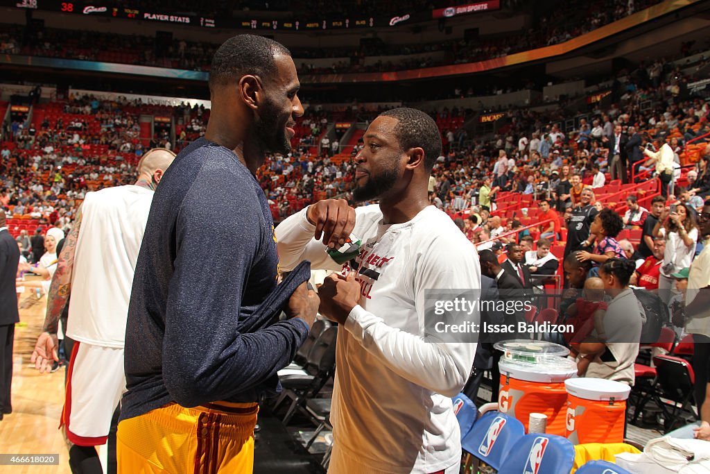 Cleveland Cavaliers v Miami Heat