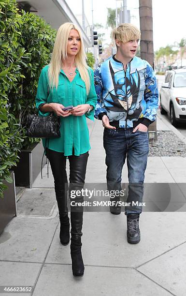 Tara Reid is seen on March 17, 2015 in Los Angeles, California.