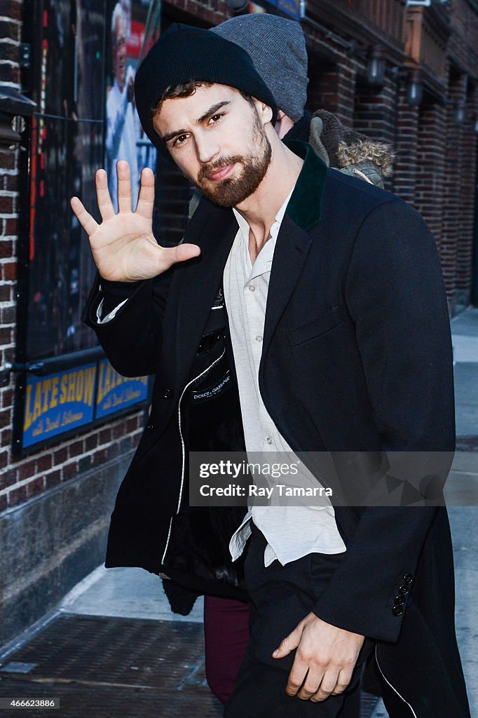 Celebrities Visit "Late Show With David Letterman" - March 17, 2015