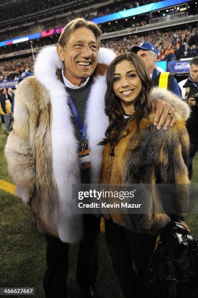 Former NFL player Joe Namath and daughter Jessica Namath attend the