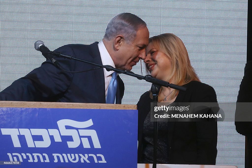 ISRAEL - VOTE- ELECTION-NETANYAHU