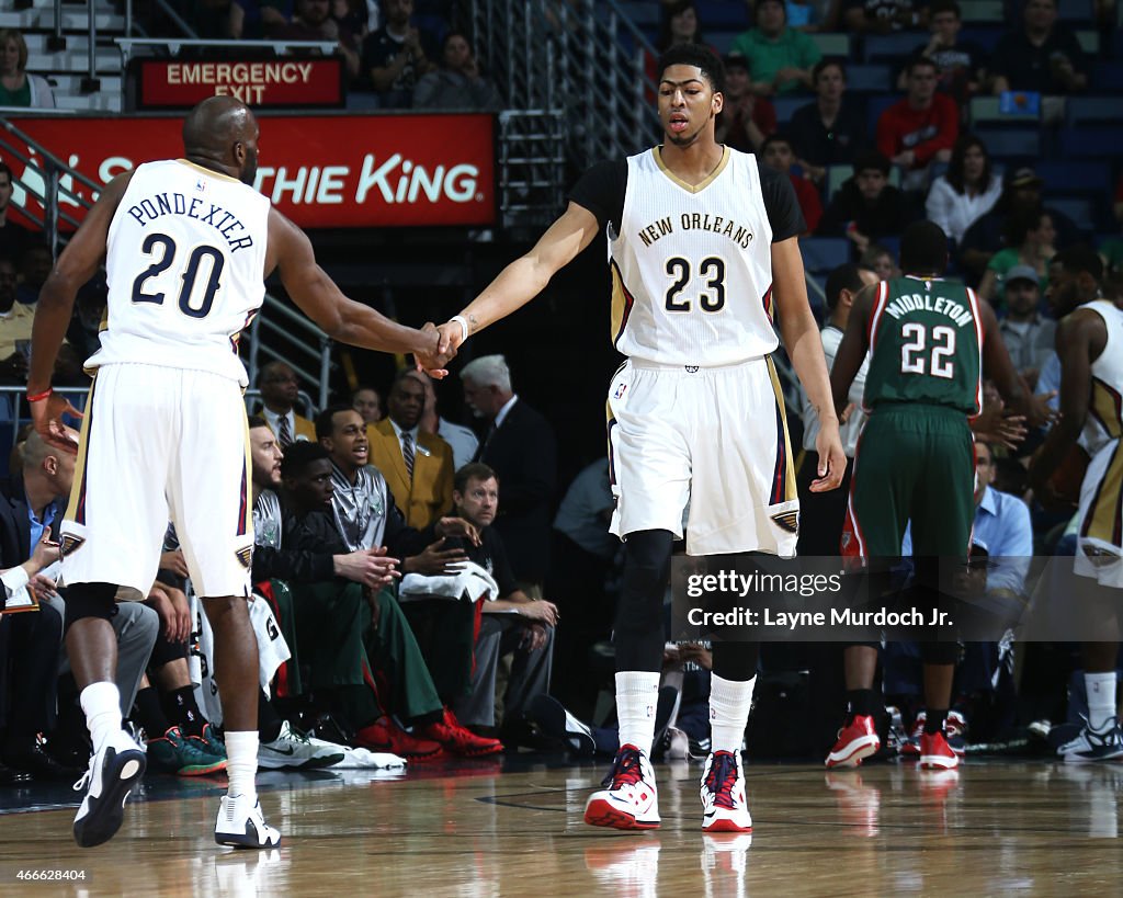 Milwaukee Bucks v New Orleans Pelicans