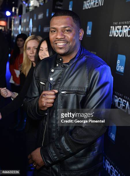 Actor Mekhi Phifer attends "The Divergent Series: Insurgent" Canadian Premiere held at Scotiabank Theatre on March 17, 2015 in Toronto, Canada.