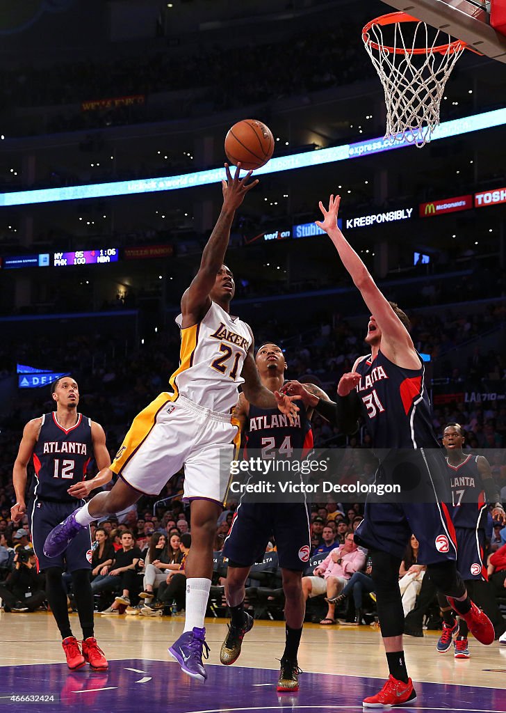 Atlanta Hawks v Los Angeles Lakers