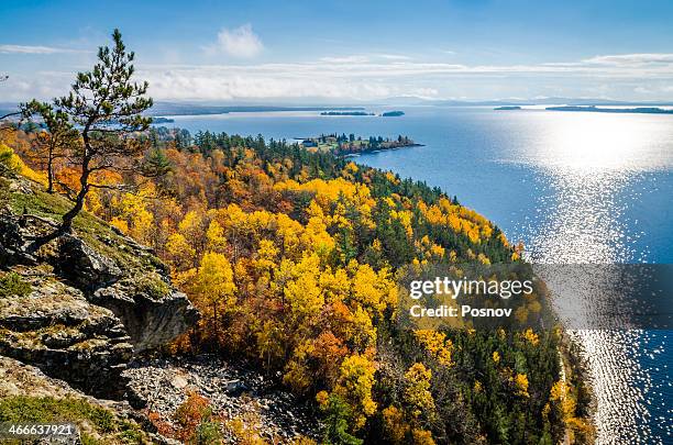 mount kineo - moosehead lake stock-fotos und bilder