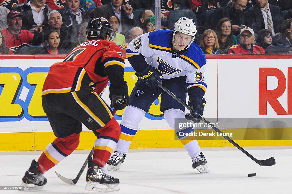 St Louis Blues v Calgary Flames