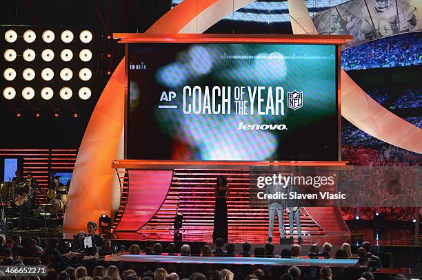 Atmosphere during the 3rd Annual NFL Honors at Radio City Music Hall on February 1, 2014 in New York City.