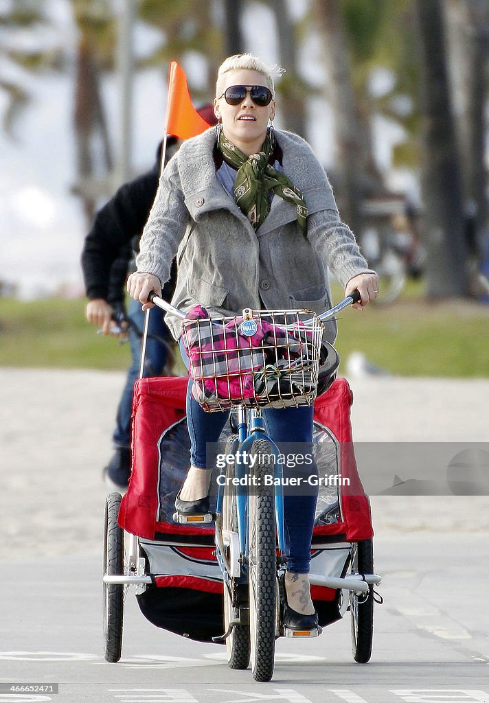 Celebrity Sightings In Los Angeles - February 02, 2014