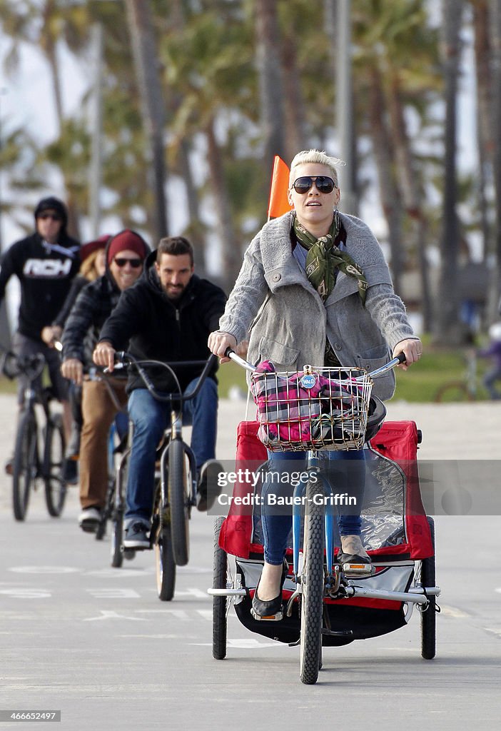 Celebrity Sightings In Los Angeles - February 02, 2014