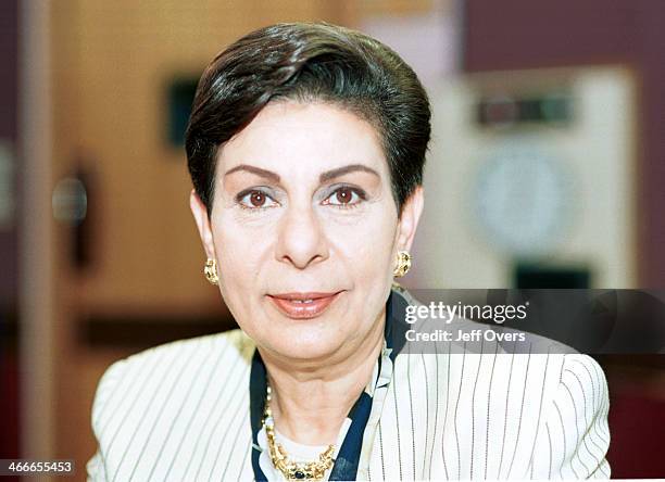 Hanan Ashrawi - Lebanon Palestine PLO representative.