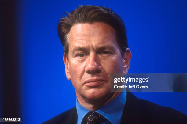 Rt Hon Michael Portillo at the Conservative Party conference 2000., MP, Cons, Shadow Chancellor of the Exchequer at the annual Conservative...