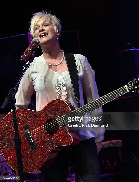 Recording Artist Lorrie Morgan performs during, I Am A Woman Benefit Concert to honor long-time music industry veteran Debbie Ballentine at Wildhorse...