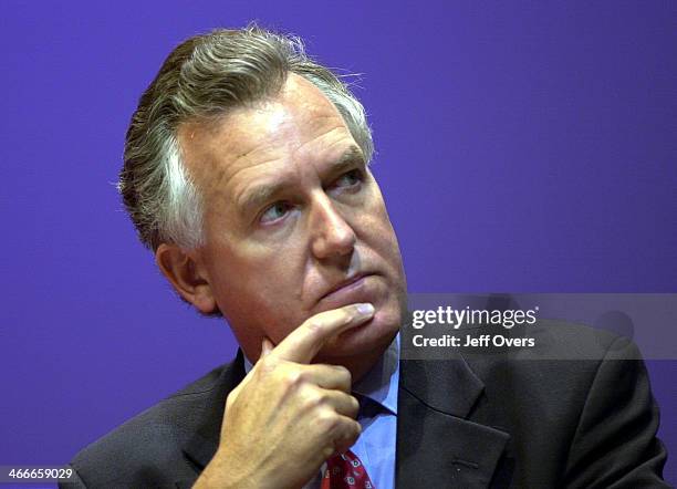 Peter Hain - MP Neath. Speaking at the Labour Party Conference,Brighton 2001 .