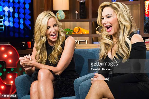 Pictured : Camille Grammer and Adrienne Maloof --