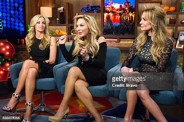 Pictured : Camille Grammer, Adrienne Maloof and Taylor Armstrong --