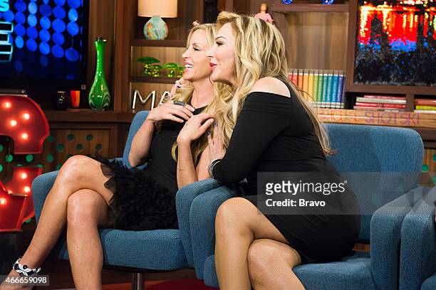 Pictured : Camille Grammer and Adrienne Maloof --