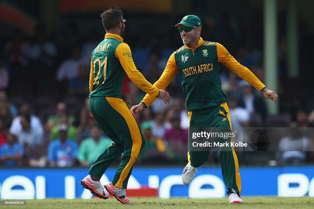 South Africa v Sri Lanka: Quarter Final - 2015 ICC Cricket World Cup