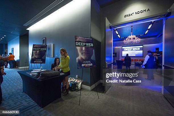 Atmosphere at EPIX's Deep Web Panel and Reception during the 2015 SXSW Music, Film + Interactive Festival at the W Hotel on March 16, 2015 in Austin,...