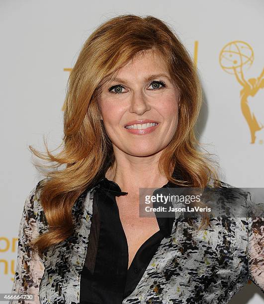 Actress Connie Britton attends an evening with the women of "American Horror Story" at The Montalban on March 17, 2015 in Hollywood, California.