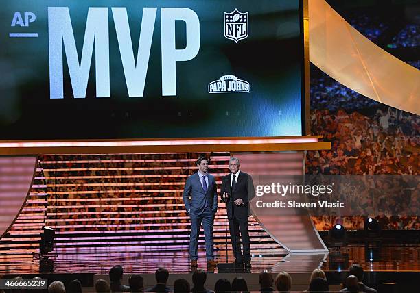 Green Bay Packers quarterback Aaron Rodgers attends the 3rd Annual NFL Honors at Radio City Music Hall on February 1, 2014 in New York City.