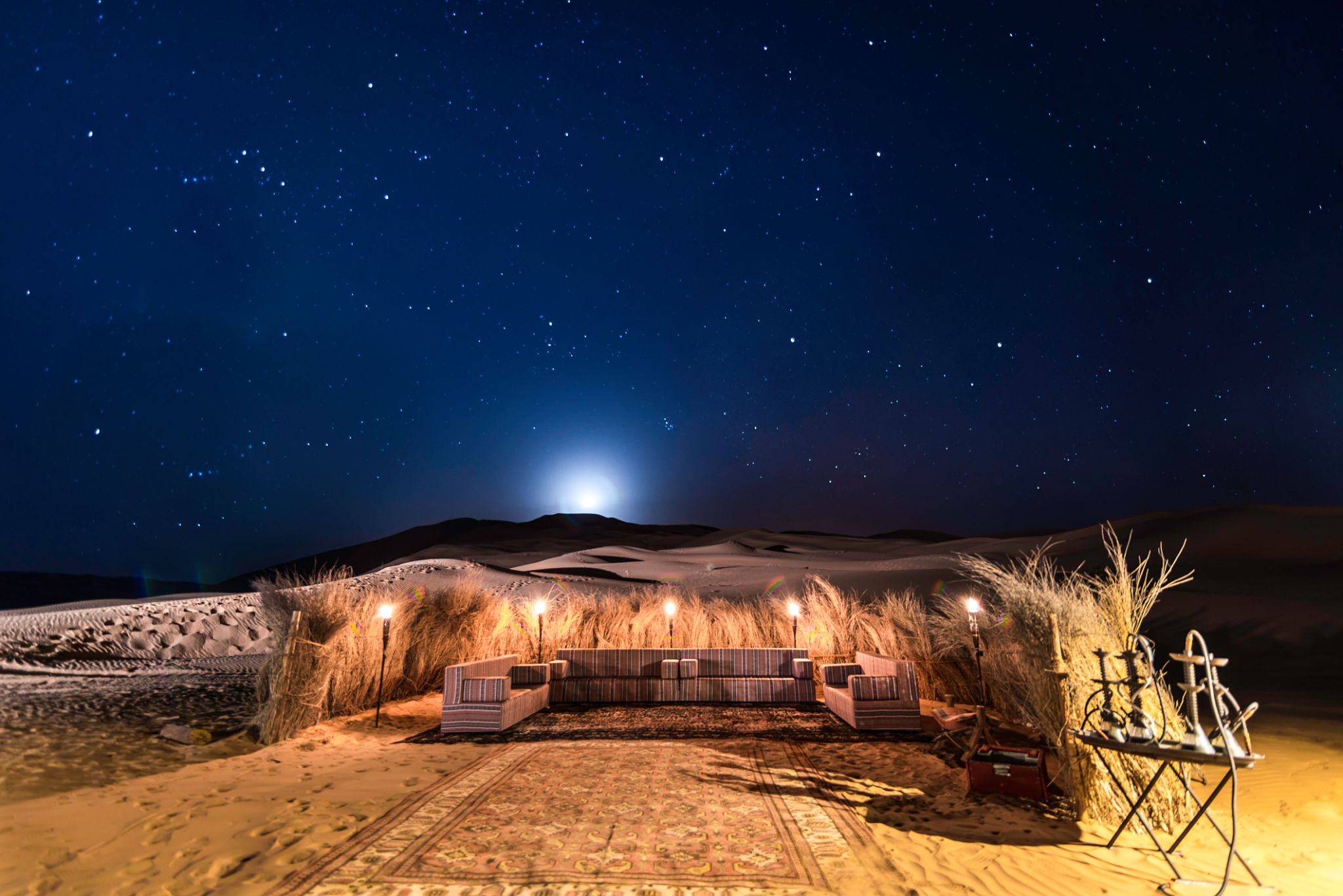 desert evening entertainment