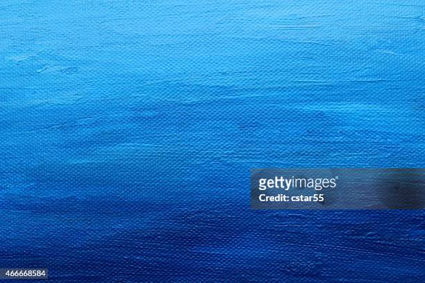 painted blue canvas with texture for background - artists canvas stock illustrations