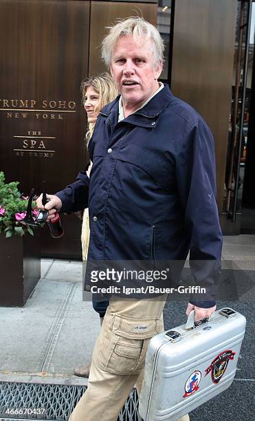 Gary Busey is seen on May 20, 2013 in New York City.