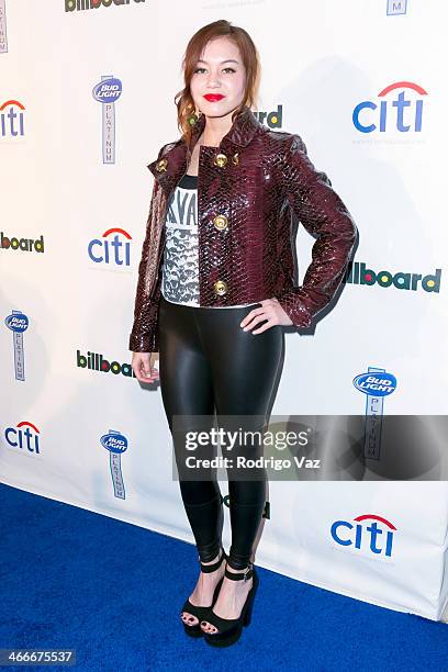 Singer Guinevere attends the 2nd Annual Billboard Grammys After-Party at The London Hotel on January 26, 2014 in West Hollywood, California.
