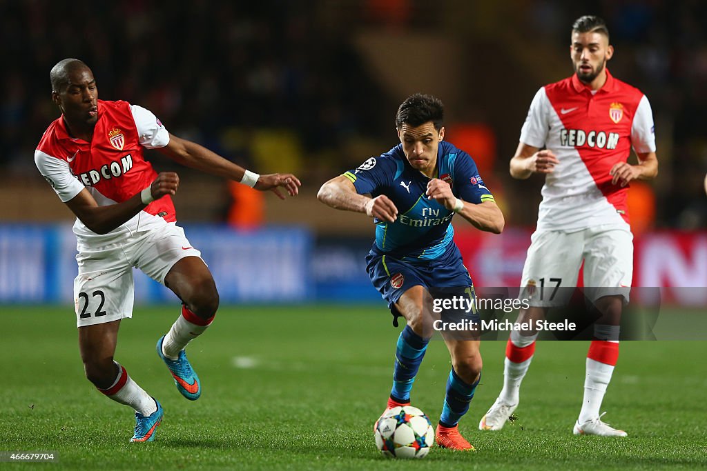 AS Monaco v Arsenal: UEFA Champions League Round of 16