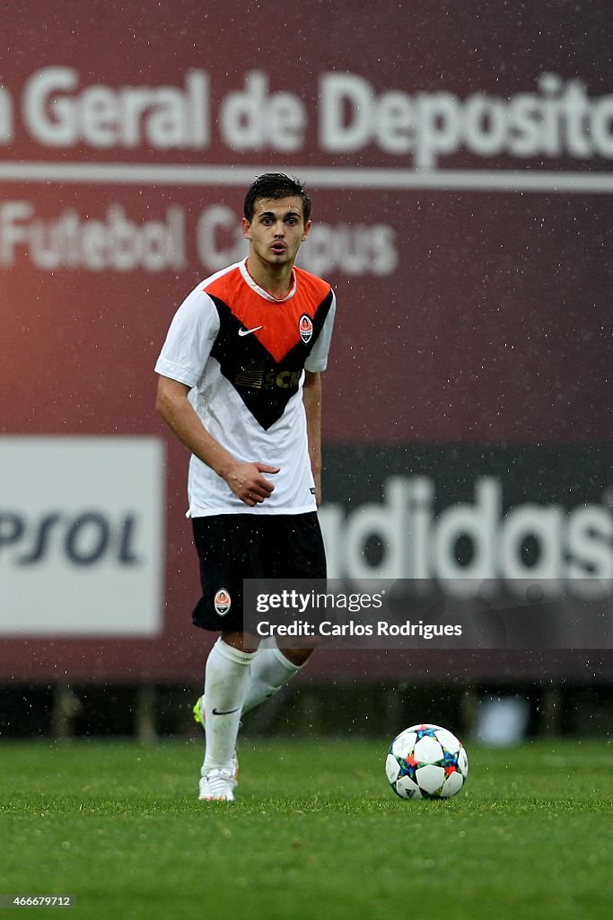 SL Benfica v Shakhtar Donetsk: UEFA Youth League Quarter Final