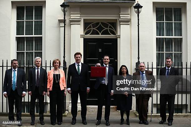 Gareth Johnson, Lord Deighton, Andrea Leadsom MP, Danny Alexander MP, The Chancellor of the Exchequer George Osborne, Priti Patel MP, Rob Halfon and...