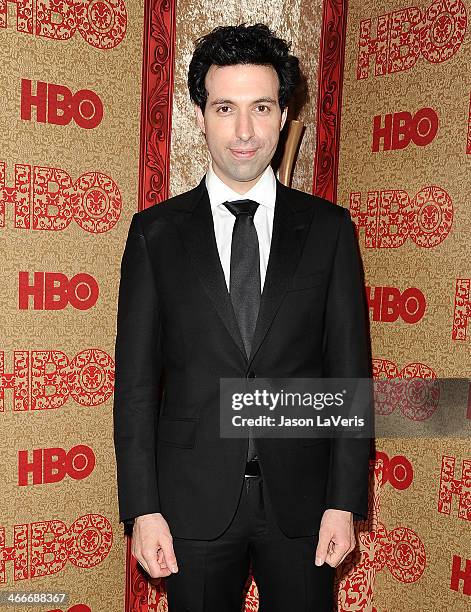 Actor Alex Karpovsky attends HBO's Golden Globe Awards after party at Circa 55 Restaurant on January 12, 2014 in Los Angeles, California.