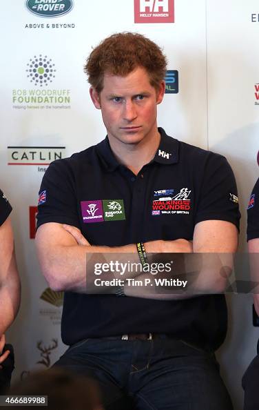 Prince Harry Attends The Launch Event For Walking With The Wounded's "Walk Of Britain" Prince Harry Attends The Launch Event For Walking With The Wounded's "Walk Of Britain"