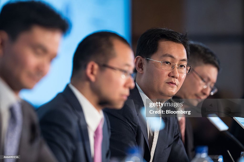 Tencent Holdings Ltd. Chairman And CEO Ma Huateng Attends Annual Earnings Conference