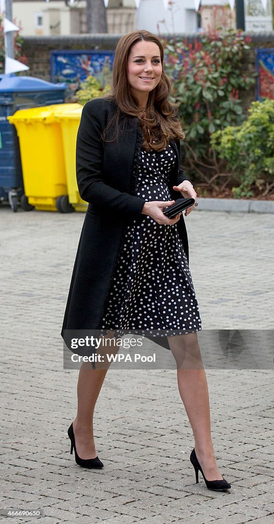 The Duchess Of Cambridge Visits Brookhill Children's Centre