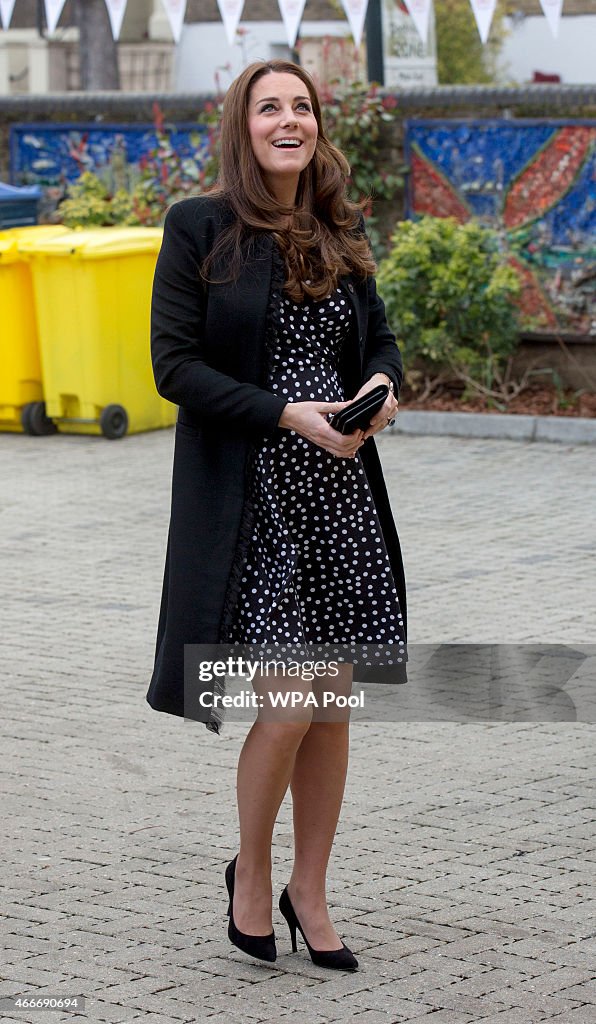 The Duchess Of Cambridge Visits Brookhill Children's Centre