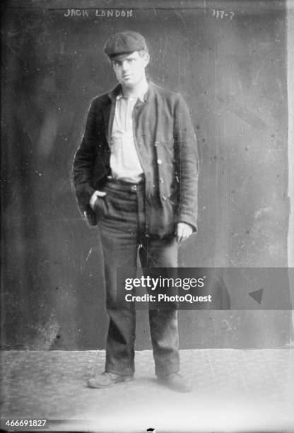 American author Jack London , 1900s.