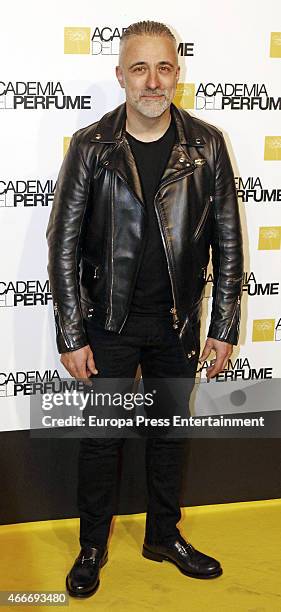 Sergi Arola attends 'Academia del Perfume' 2015 awards at Casa America on March 17, 2015 in Madrid, Spain.