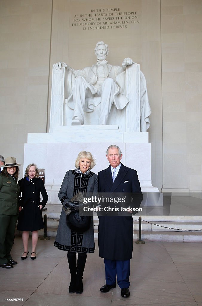 The Prince Of Wales And The Duchess Of Cornwall Visit Washington, DC - Day 2