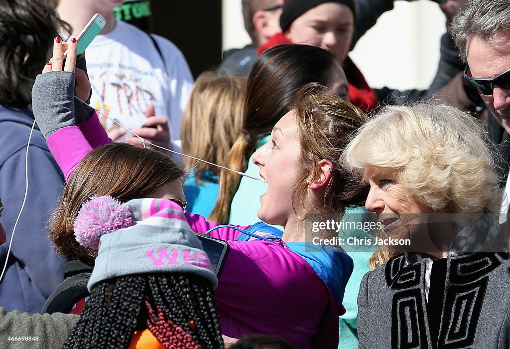 The Prince Of Wales And The Duchess Of Cornwall Visit Washington, DC - Day 2