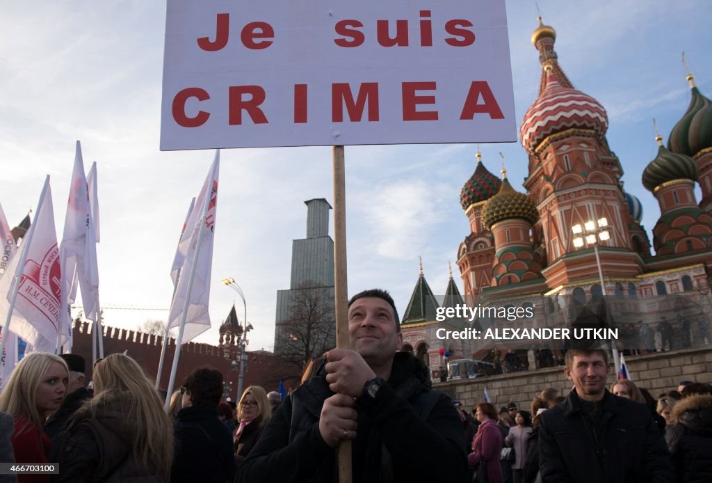 RUSSIA-UKRAINE-CRISIS-CRIMEA-ANNIVERSARY-RALLY