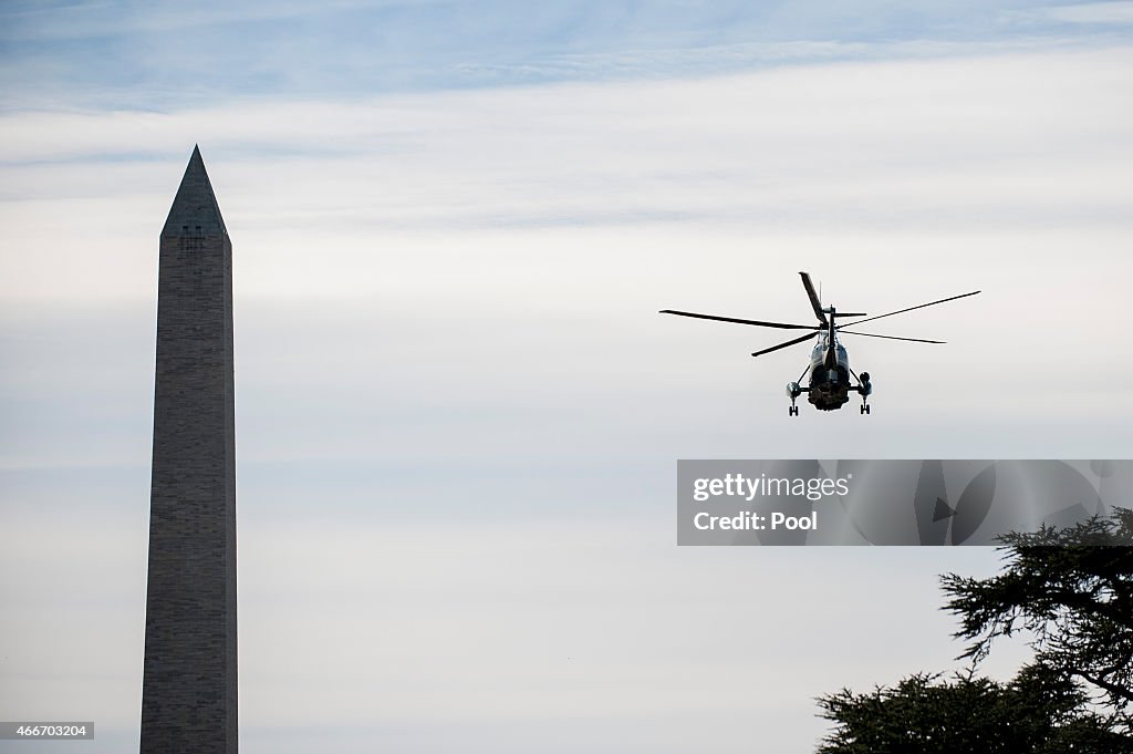 President Obama Travels to Cleveland