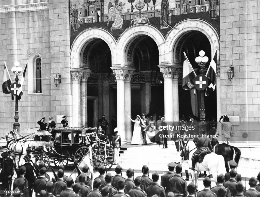 Wedding Of Princess Sofia Of Greece With Prince Of Asturias Juan Carlos