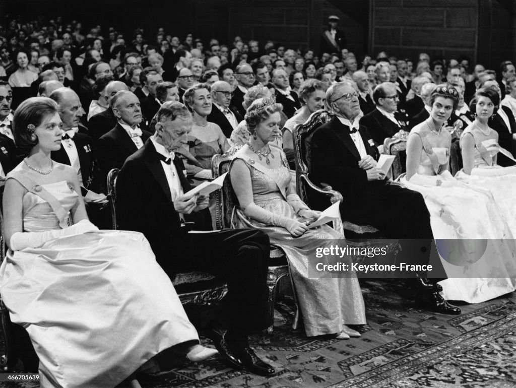Swedish Royals Attending The Nobel Festival